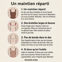Débardeur gainant tout confort avec soutien-gorge intégré Maison Alma